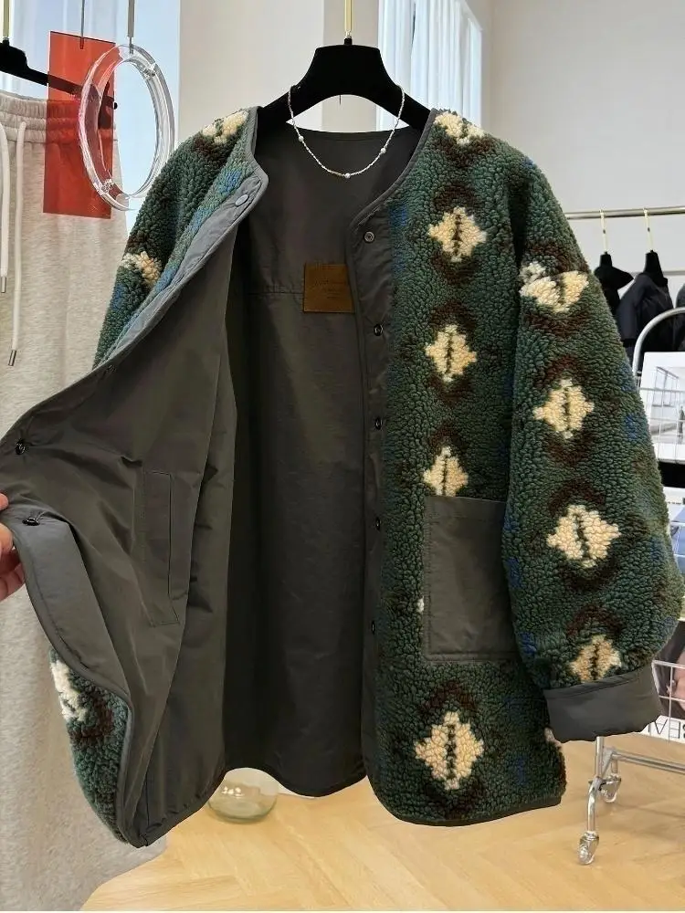 Chaquetas para mujer moda doble cara abrigos de manga larga 2025 | Ropa de mujer · Omeda.es - Imagen 4