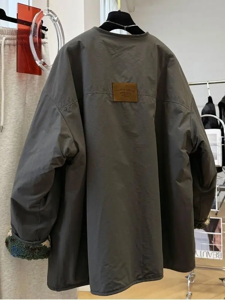 Chaquetas para mujer moda doble cara abrigos de manga larga 2025 | Ropa de mujer · Omeda.es - Imagen 8