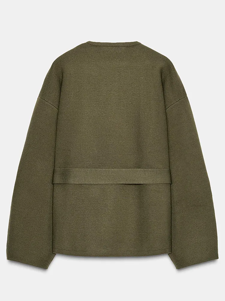 Chaquetas de punto envolventes para mujer, abrigos con cinturón de | Ropa de mujer · Omeda.es - Imagen 3