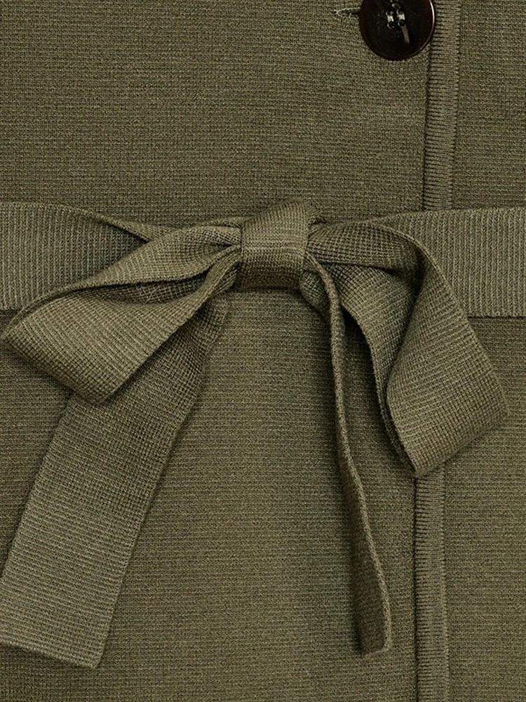 Chaquetas de punto envolventes para mujer, abrigos con cinturón de | Ropa de mujer · Omeda.es - Imagen 4