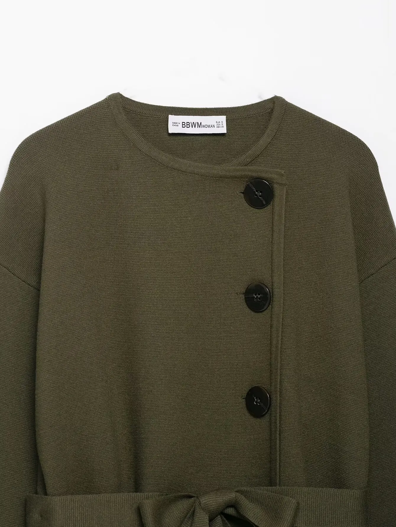 Chaquetas de punto envolventes para mujer, abrigos con cinturón de | Ropa de mujer · Omeda.es - Imagen 4