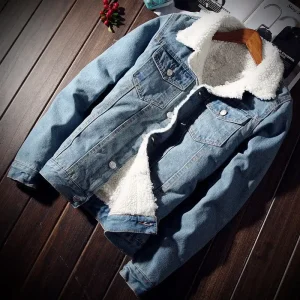 Chaquetas vaqueras Hombre Acolchado con oveja Jeans Abrigo para | Ropa de hombre · Omeda.es