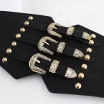 Cinturón de corsé occidental para mujer, cinturones elásticos para | Accesorios de moda · Omeda.es