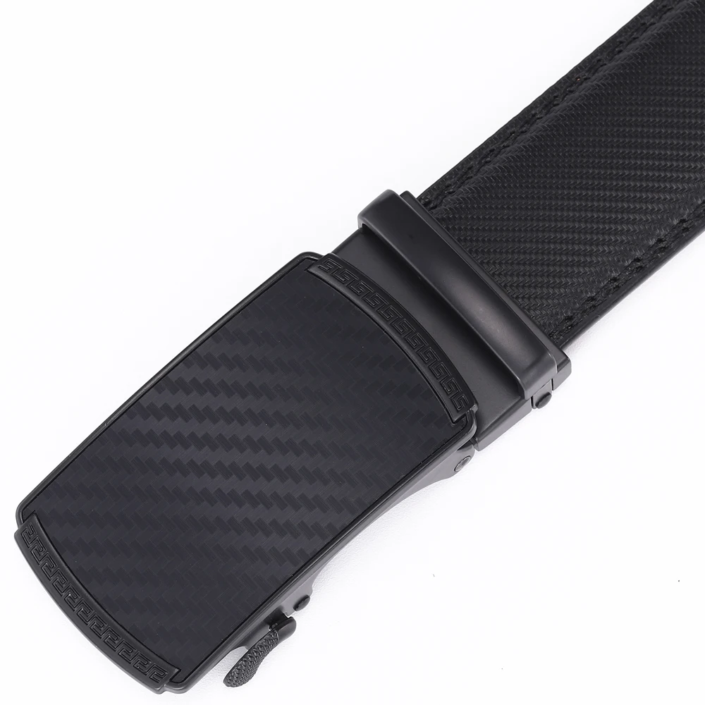 Cinturón de cuero para hombre, hebilla automática de aleación, | Accesorios de moda · Omeda.es - Imagen 10