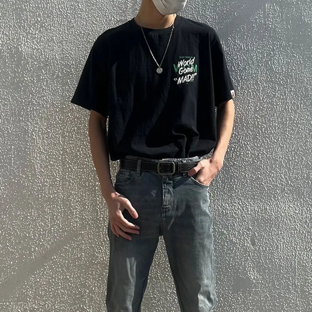 Cinturón de cuero para hombre, hebilla, pantalones vaqueros, cinturón | Accesorios de moda · Omeda.es - Imagen 4