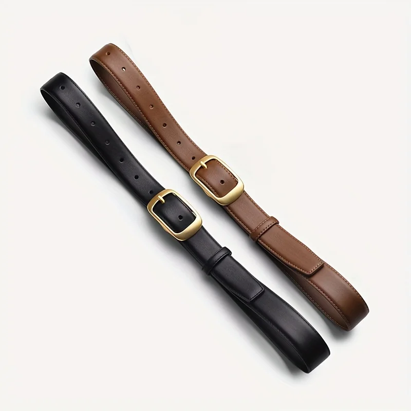 Cinturones de cuero para mujer para jeans Correa de mujer Hebilla de | Accesorios de moda · Omeda.es - Imagen 9