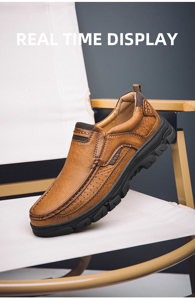 CLOHOOMEN Mocasines casuales Zapatos de cuero transpirable hechos a | Zapatos y calzado · Omeda.es - Imagen 10