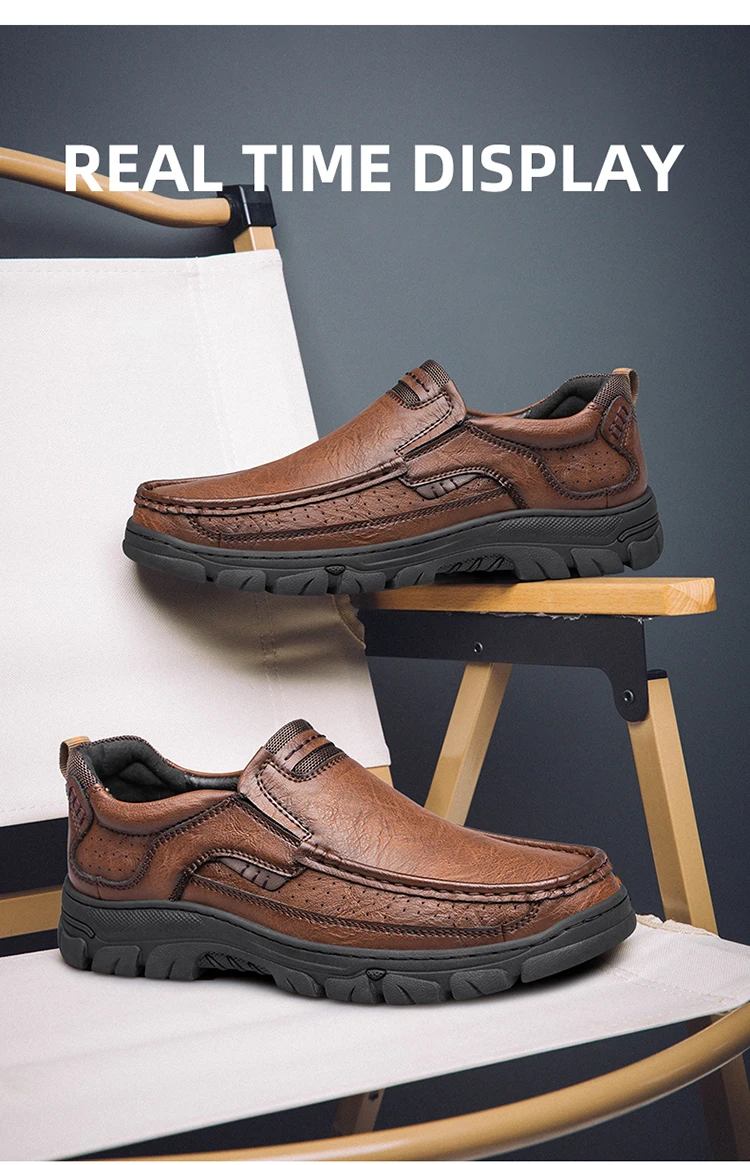 CLOHOOMEN Mocasines casuales Zapatos de cuero transpirable hechos a | Zapatos y calzado · Omeda.es - Imagen 16