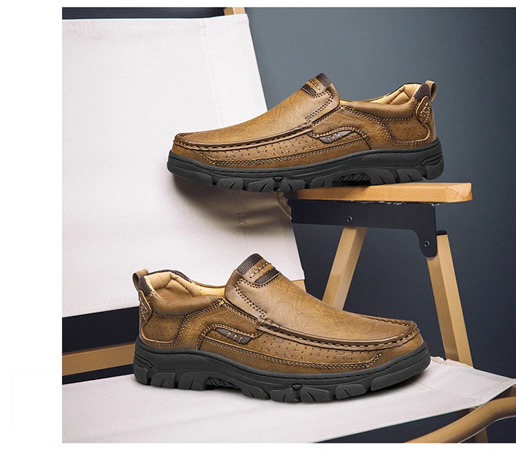 CLOHOOMEN Mocasines casuales Zapatos de cuero transpirable hechos a | Zapatos y calzado · Omeda.es - Imagen 20