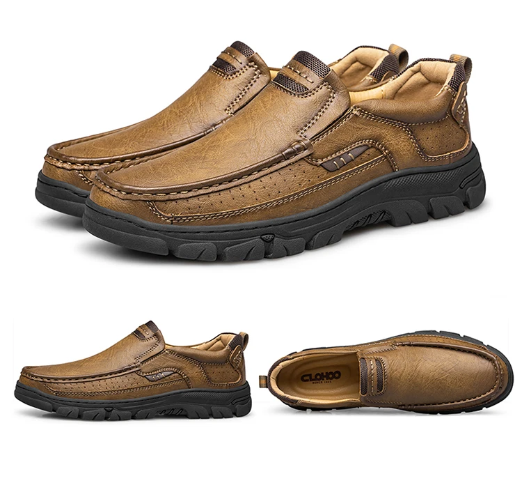 CLOHOOMEN Mocasines casuales Zapatos de cuero transpirable hechos a | Zapatos y calzado · Omeda.es - Imagen 21