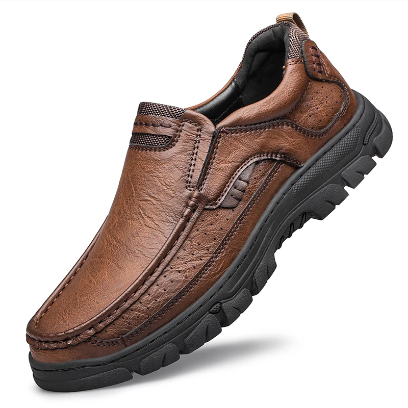 CLOHOOMEN Mocasines casuales Zapatos de cuero transpirable hechos a | Zapatos y calzado · Omeda.es - Imagen 24