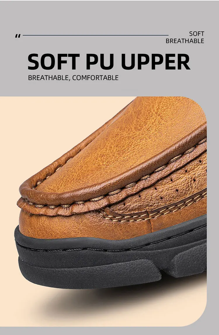 CLOHOOMEN Mocasines casuales Zapatos de cuero transpirable hechos a | Zapatos y calzado · Omeda.es - Imagen 6