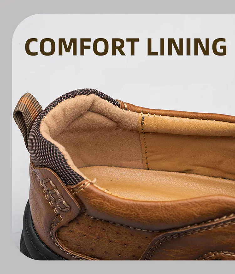 CLOHOOMEN Mocasines casuales Zapatos de cuero transpirable hechos a | Zapatos y calzado · Omeda.es - Imagen 7