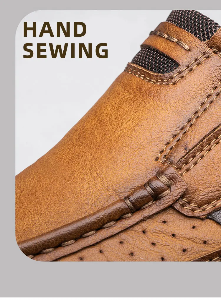 CLOHOOMEN Mocasines casuales Zapatos de cuero transpirable hechos a | Zapatos y calzado · Omeda.es - Imagen 9