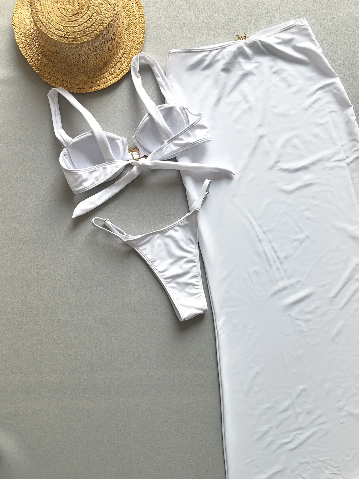 Conjunto de Bikini de 3 piezas, traje de baño Sexy para mujer, traje | Ropa de mujer · Omeda.es - Imagen 8