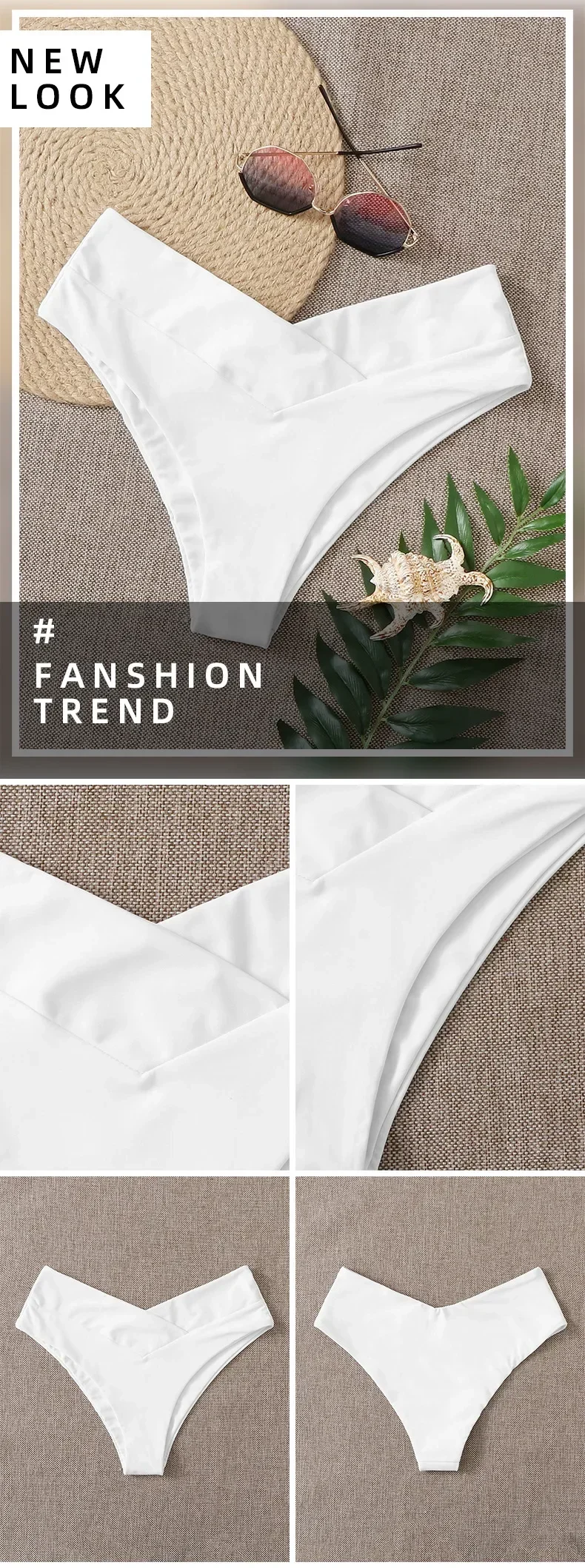 Conjunto de Bikini brasileño de cintura alta para mujer, traje de | Ropa de mujer · Omeda.es - Imagen 4