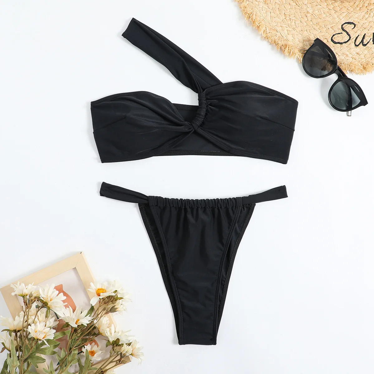 Conjunto de Bikini para mujer, traje de baño Sexy sin mangas con un | Ropa de mujer · Omeda.es - Imagen 12