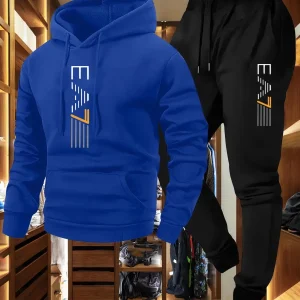 Conjunto con capucha para hombre, conjunto de 2 piezas de sudadera | Ropa de hombre · Omeda.es