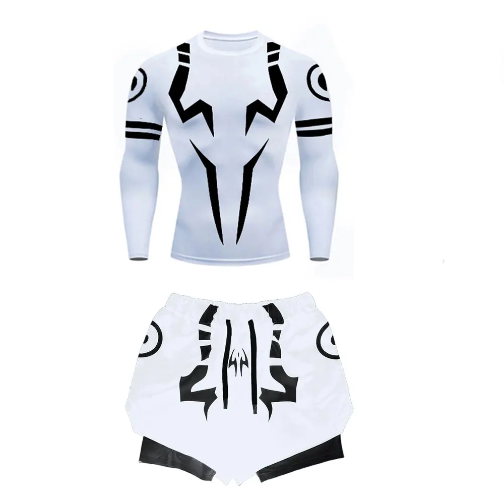 Conjunto de compresión de Anime Jujutsu Kaisen, traje de Fitness para | Ropa de hombre · Omeda.es - Imagen 39