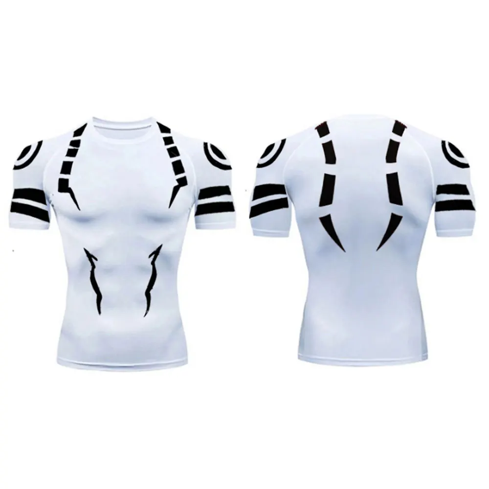 Conjunto de compresión de Anime Jujutsu Kaisen, traje de Fitness para | Ropa de hombre · Omeda.es - Imagen 4