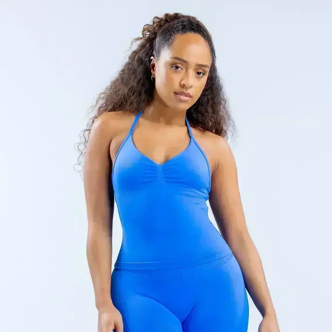 Conjunto deportivo de 2 piezas para gimnasio para mujer, chaleco, | Ropa de mujer · Omeda.es - Imagen 9