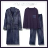 Conjunto de pijama de algodón para hombre, camisón de manga larga y | Ropa de hombre · Omeda.es