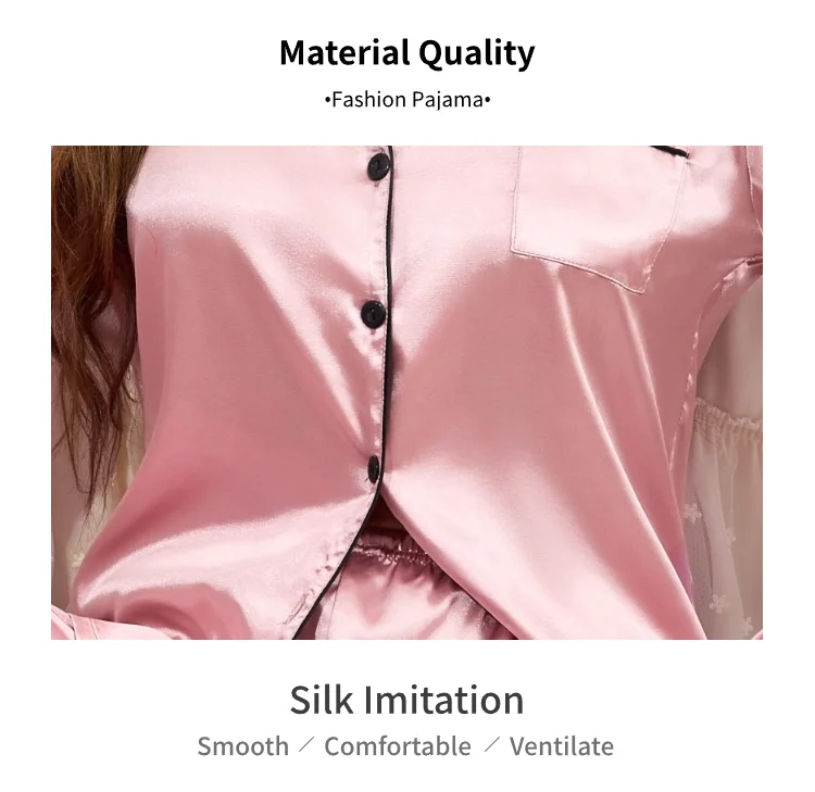 Conjunto de pijama para mujer, ropa de dormir, conjunto de pijama, | Ropa de mujer · Omeda.es - Imagen 10