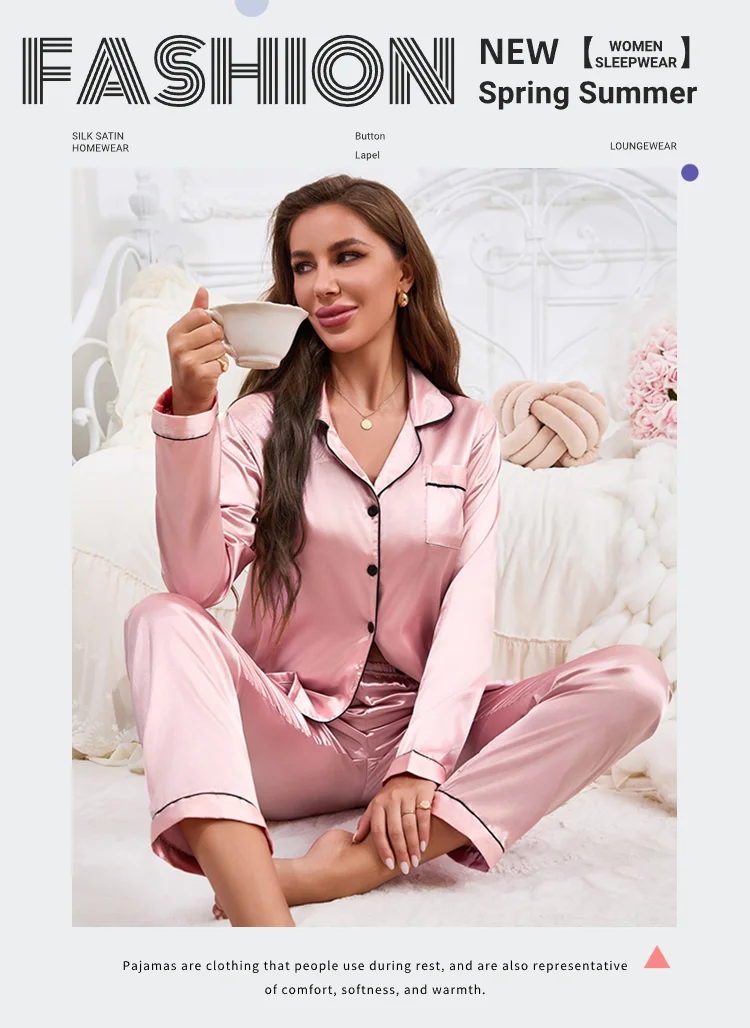 Conjunto de pijama para mujer, ropa de dormir, conjunto de pijama, | Ropa de mujer · Omeda.es - Imagen 2