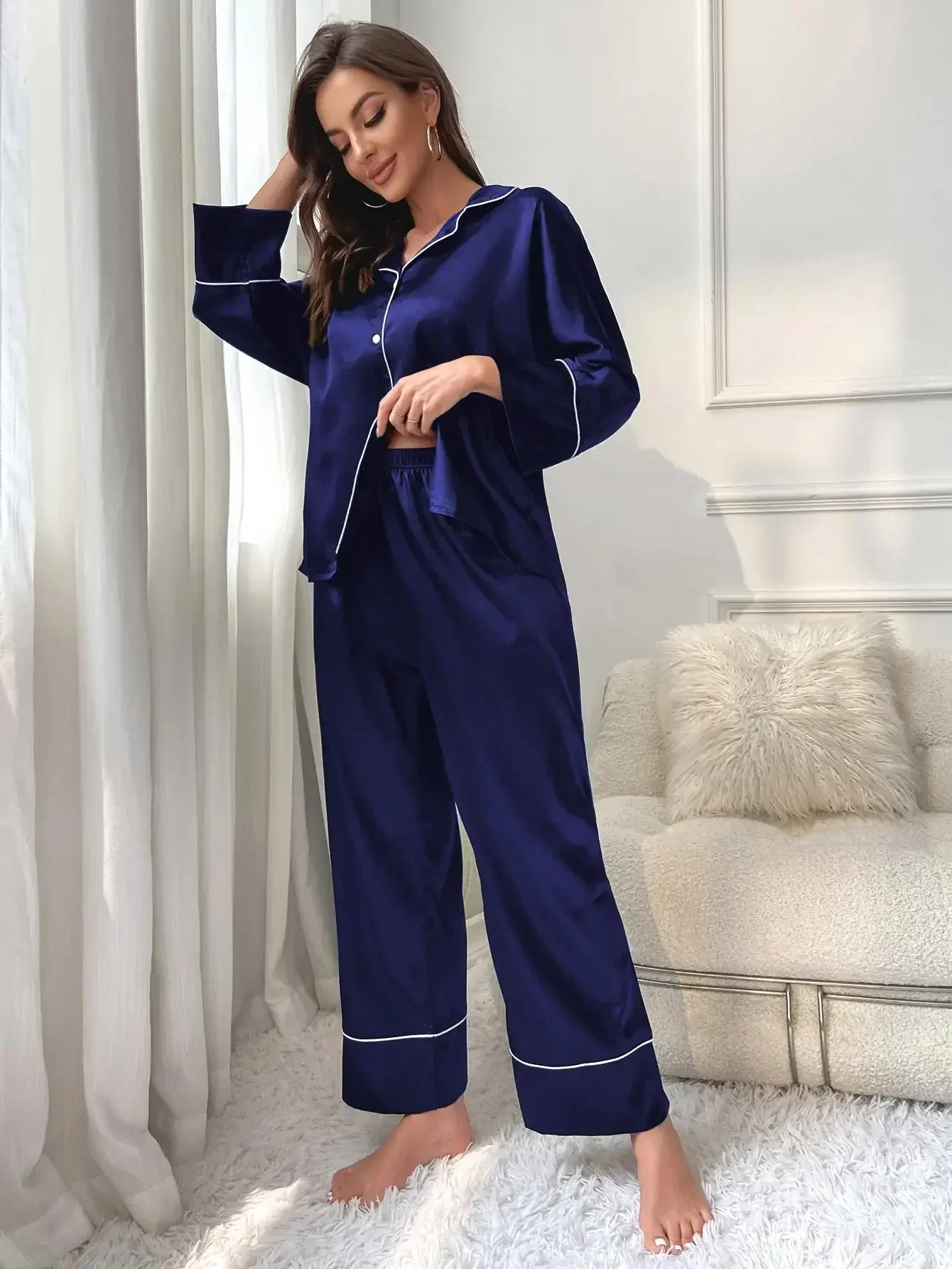 Conjunto de pijama para mujer, ropa de dormir, conjunto de pijama, | Ropa de mujer · Omeda.es - Imagen 39
