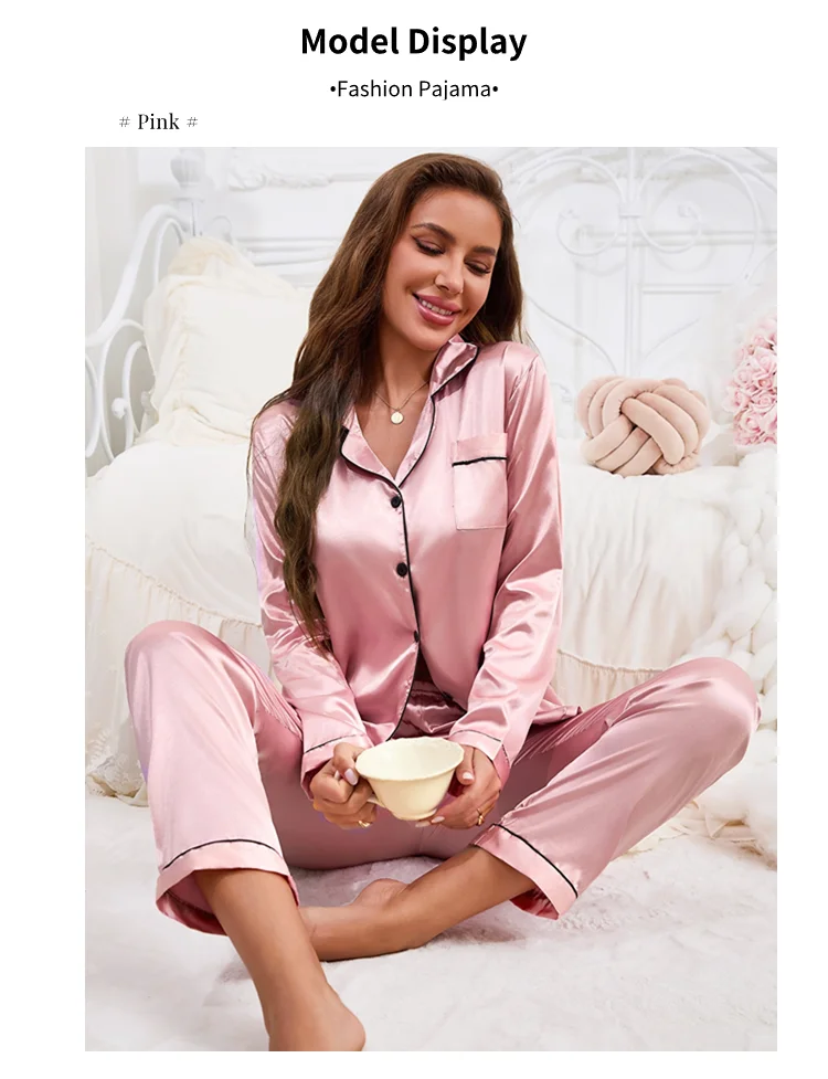 Conjunto de pijama para mujer, ropa de dormir, conjunto de pijama, | Ropa de mujer · Omeda.es - Imagen 5
