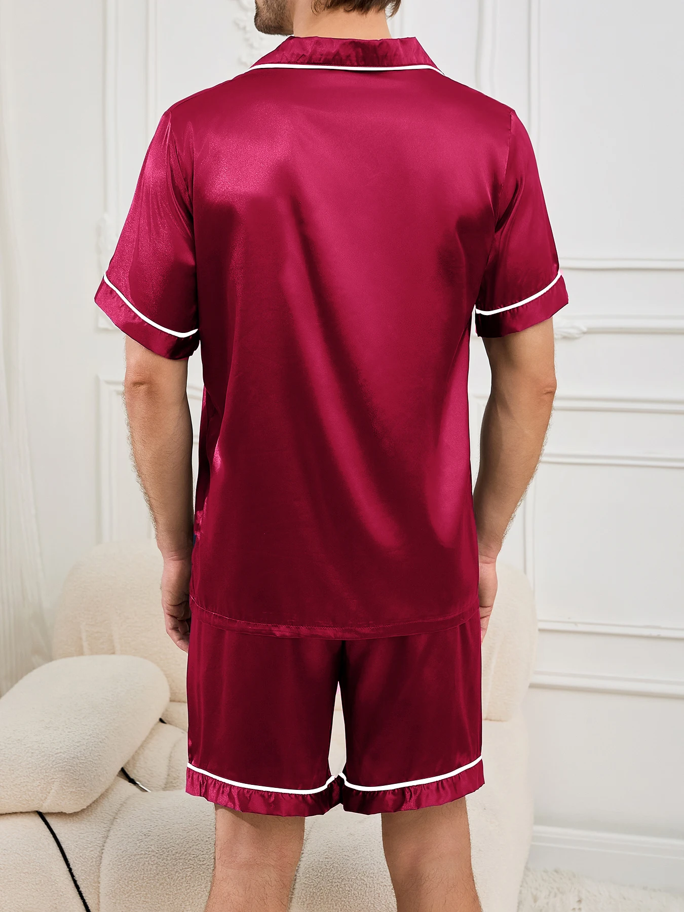 Conjunto de pijamas para hombre Conjunto de ropa de dormir de verano | Ropa de hombre · Omeda.es - Imagen 11