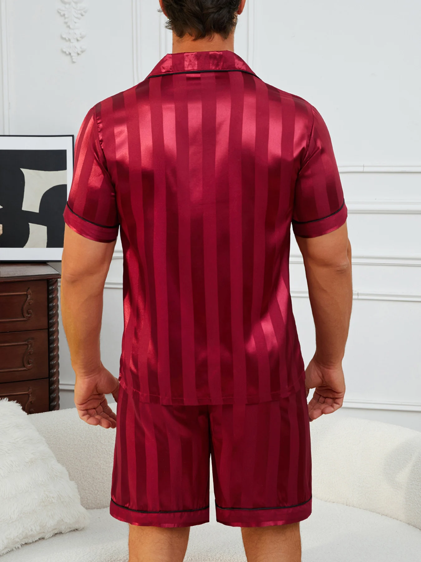 Conjunto de pijamas para hombre Conjunto de ropa de dormir de verano | Ropa de hombre · Omeda.es - Imagen 8