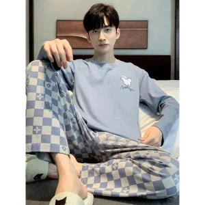 Conjunto de pijamas de talla grande para hombre, ropa de dormir | Ropa de hombre · Omeda.es