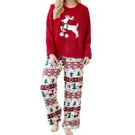 Conjunto de salón navideño de 2 piezas para mujer, manga larga, | Ropa de mujer · Omeda.es