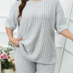 Conjunto de salón de talla grande para mujer, conjuntos de Top y | Ropa de mujer · Omeda.es