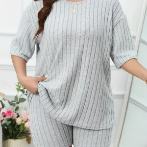 Conjunto de salón de talla grande para mujer, conjuntos de Top y | Ropa de mujer · Omeda.es