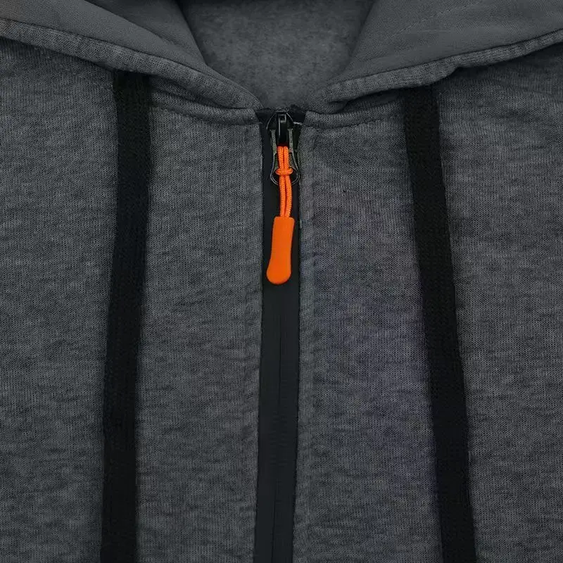 Conjunto de sudadera con capucha de lana para hombre, Color sólido, | Ropa de hombre · Omeda.es - Imagen 10