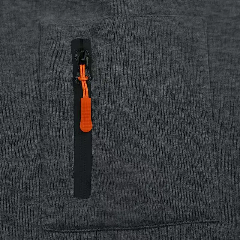 Conjunto de sudadera con capucha de lana para hombre, Color sólido, | Ropa de hombre · Omeda.es - Imagen 12