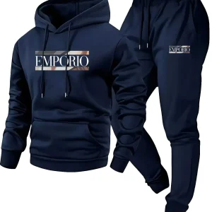 Conjunto de sudadera deportiva informal con capucha y jogging para | Ropa de hombre · Omeda.es