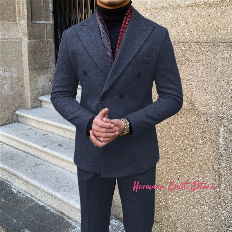 Conjunto de traje de 2 piezas para hombre (chaqueta + pantalones), | Ropa de hombre · Omeda.es - Imagen 11