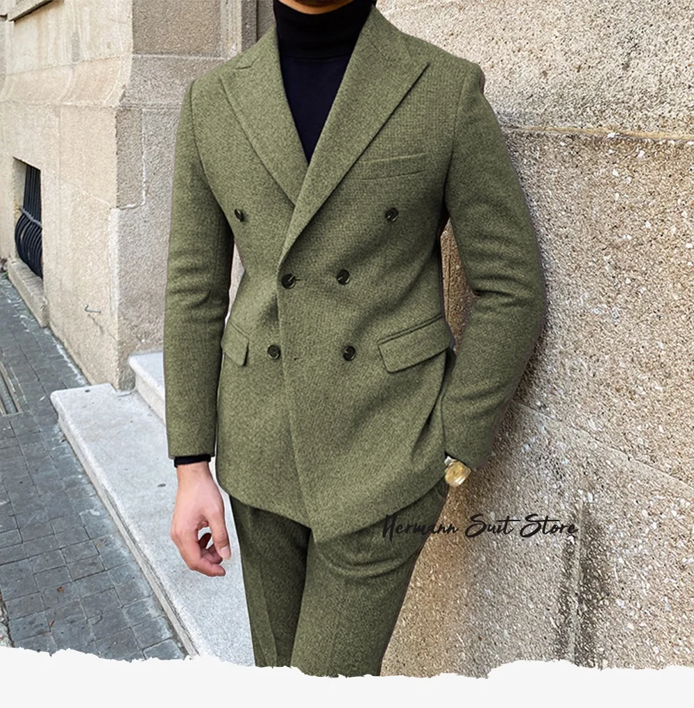 Conjunto de traje de 2 piezas para hombre (chaqueta + pantalones), | Ropa de hombre · Omeda.es - Imagen 3