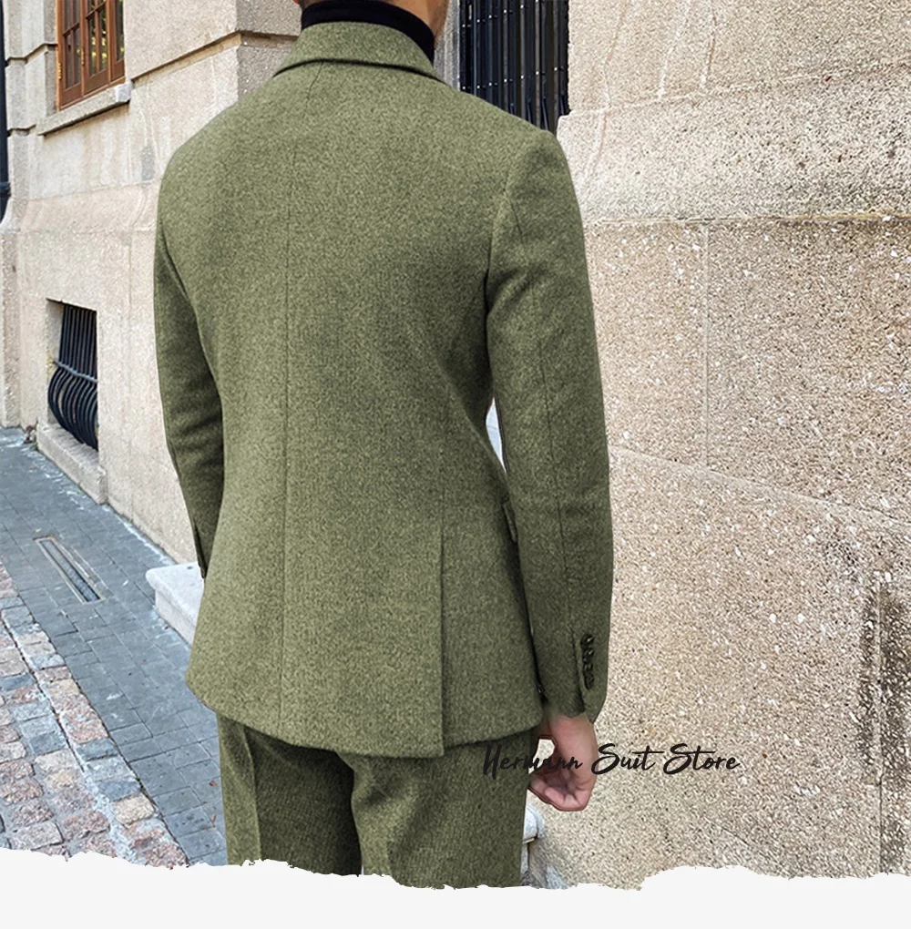 Conjunto de traje de 2 piezas para hombre (chaqueta + pantalones), | Ropa de hombre · Omeda.es - Imagen 4
