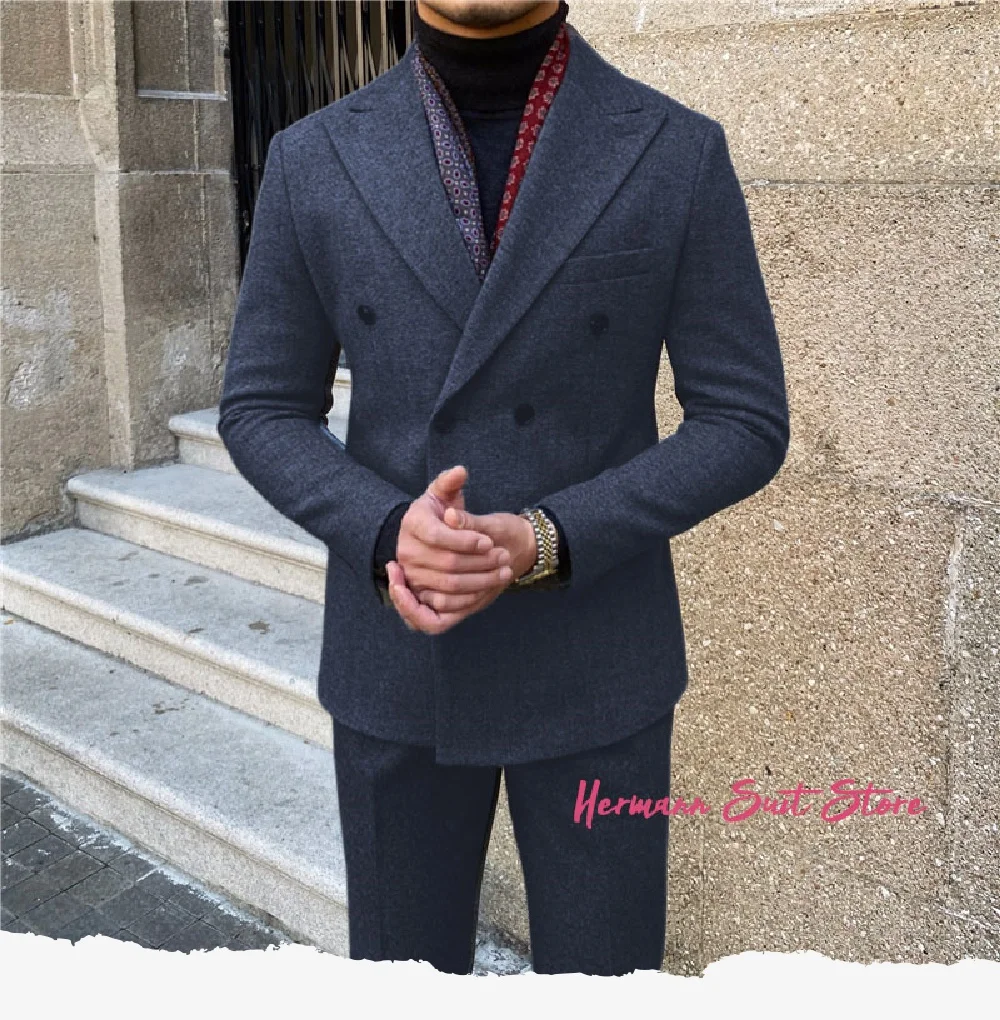 Conjunto de traje de 2 piezas para hombre (chaqueta + pantalones), | Ropa de hombre · Omeda.es - Imagen 7