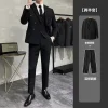 Conjunto de traje de boda de 2 piezas, trajes y Blazers ajustados | Ropa de hombre · Omeda.es