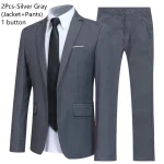 Conjunto de trajes para hombre para boda, 2 piezas, chaquetas | Ropa de hombre · Omeda.es