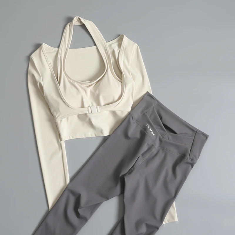 Conjunto de yoga acolchado para mujer, pantalones cortos, conjunto de | Ropa de mujer · Omeda.es - Imagen 5