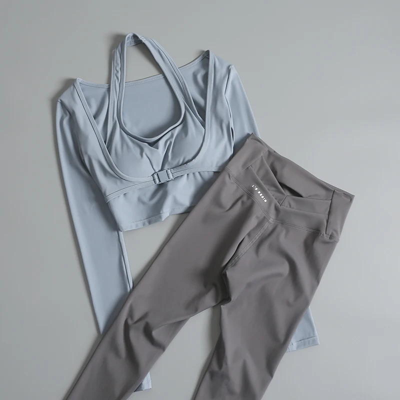 Conjunto de yoga acolchado para mujer, pantalones cortos, conjunto de | Ropa de mujer · Omeda.es - Imagen 7