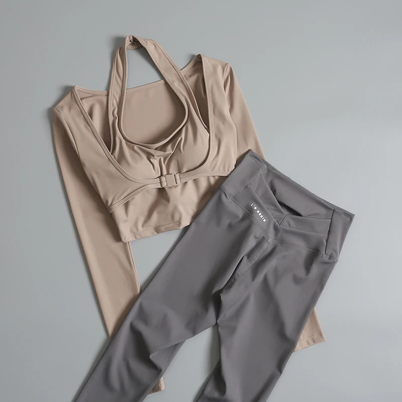 Conjunto de yoga acolchado para mujer, pantalones cortos, conjunto de | Ropa de mujer · Omeda.es - Imagen 8