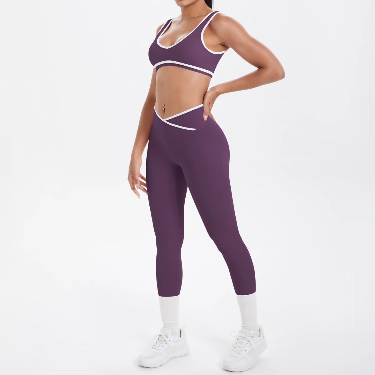 Conjunto de Yoga para mujer, chándal con sensación desnuda, conjuntos | Ropa de mujer · Omeda.es - Imagen 19