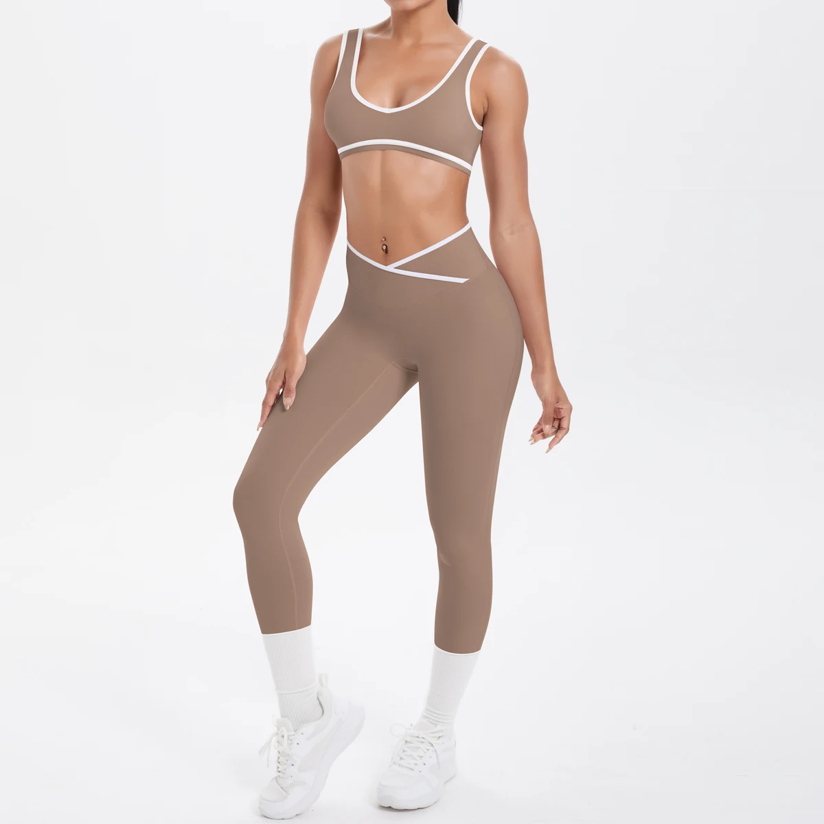 Conjunto de Yoga para mujer, chándal con sensación desnuda, conjuntos | Ropa de mujer · Omeda.es - Imagen 26